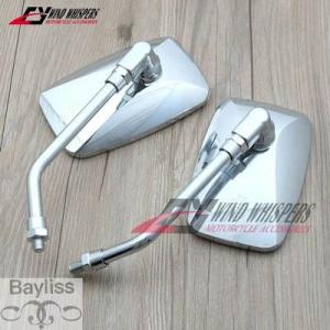 【並行輸入品】 2 10 mmクルーズバイク汎用バックミラーホンダ CA250 スティード 400 ...