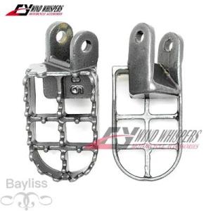 【並行輸入品】 ダートバイクフットレストフットペグフットホンダ CR80R CR85 XR250R ...