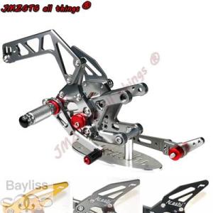 【並行輸入品】 バイク用CNC調整可能リアセット フットレスト ヤマハr1 r1s r1m 2015...