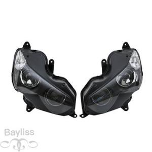【並行輸入品】 カワサキバイク 二輪ヘッドライトアセンブリ Zx14r zx 14r 2012-20...