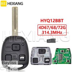 【並行輸入品】 Lexus用hyq12bbtリモートキー キー 314.3mhz 4d67 68 7...