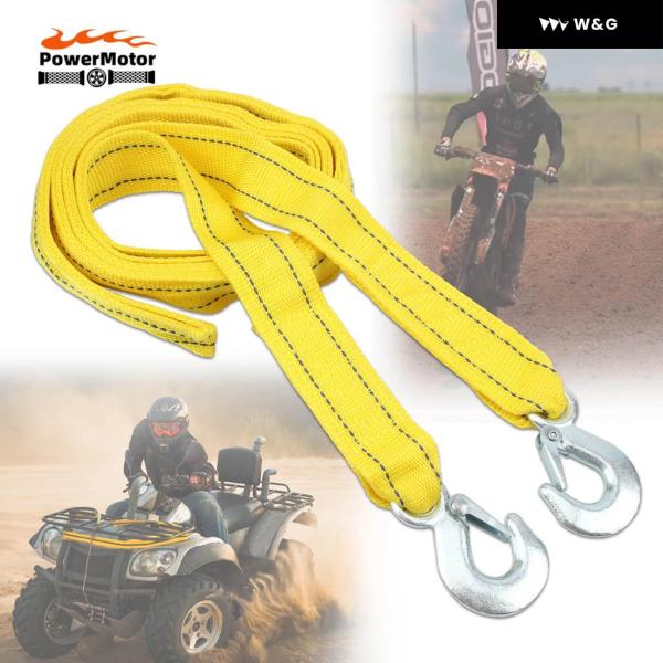 【並行輸入品】 4M 5トン ダートピット オートバイ バイク 車用牽引 ケーブル トレーラーロープ...