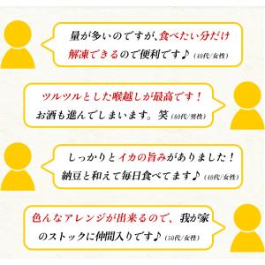 イカ いか 刺身 いかそうめん 国産スルメイカ...の詳細画像3