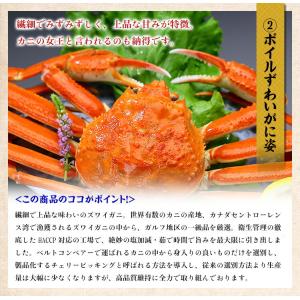 カニ かに 蟹 豪華 三大蟹セット (ずわい蟹...の詳細画像3
