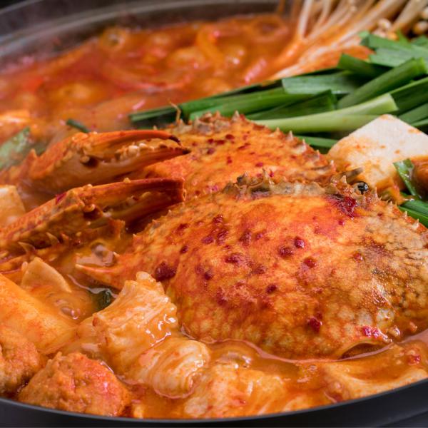 ケジャン鍋 セット 2〜3人前 チゲ キムチ鍋 2点同時購入で送料無料 3点購入で豪華オマケ付 ワタ...