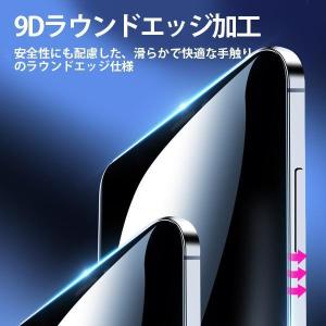 2枚セット スマホ液晶保護フィルム 覗見防止 ...の詳細画像4