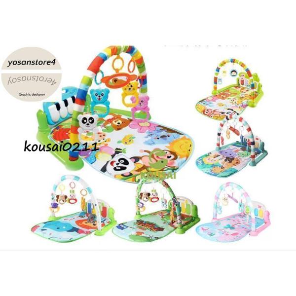 あんよでキック4WAYピアノジム(1個)フィッシャープライス[おもちゃ 遊具 ベビージム メリー]1