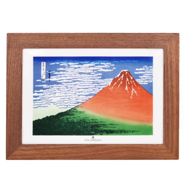 Royal Copenhagen ロイヤルコペンハーゲン 葛飾北斎 『冨嶽三十六景 凱風快晴」 プラ...