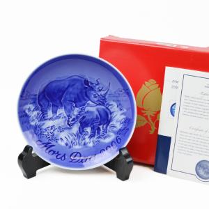 ウェッジウッド ジャスパー ペールブルー クリスマスプレート 1993年 WEDGWOOD - WEDGWOOD ジャスパー ペールブルー クリスマスプレート