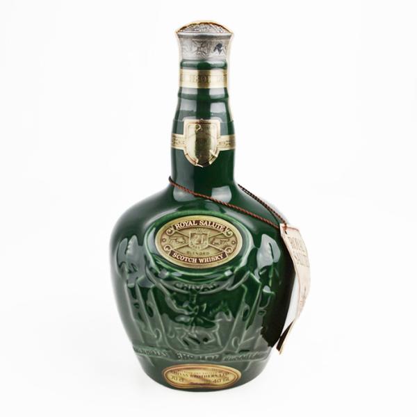 兵庫県内配送限定 ロイヤルサルート 21年 緑 シーバス スコッチウイスキー  700ml 40% ...