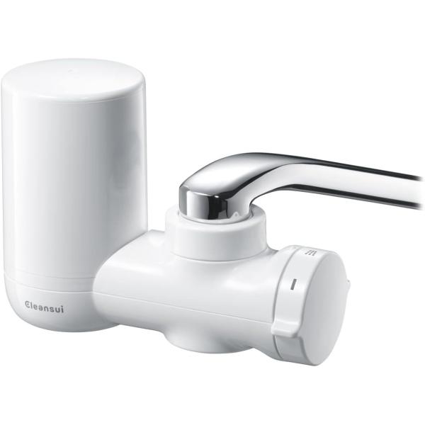 クリンスイ 浄水器 MONOシリーズ 本体 蛇口直結型 浄水器 MD111-WT ホワイト カートリ...
