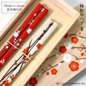 Christofle (クリストフル) Uni Chopsticks(ユニ ペア箸) ルージュ（赤