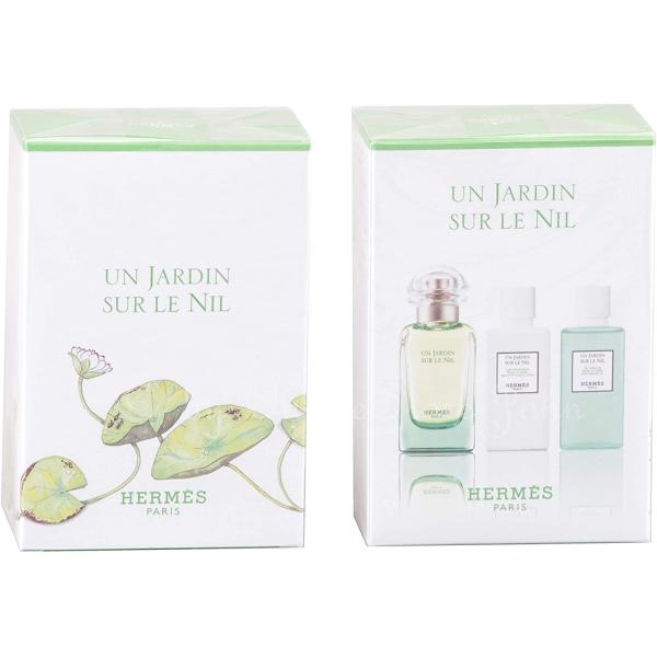 エルメス HERMES ナイルの庭 コフレ セット EDT50ml / ボディローション40ml /...