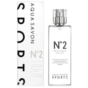 アクア シャボン スポーツ AQUA SAVON SPORTS オードトワレ No.2 EDT SP 50ml 【香水】【あすつく】【送料無料】