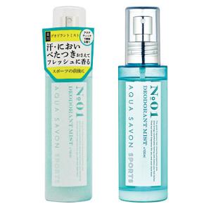 アクアシャボン AQUA SAVON アクアシャボン スポーツ NO.1 薬用 デオドラントミスト 100ml 【odr】｜kousuiandco