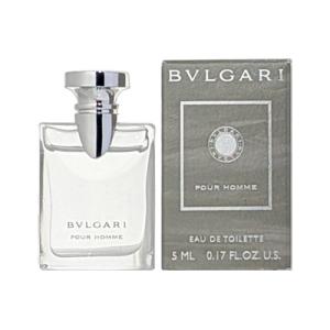 並行輸入品 ブルガリ プールオム オードトワレ EDT 5ml ミニチュア 【ミニ香水】【あすつく】