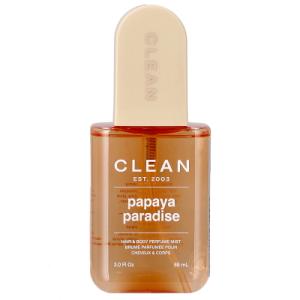 並行輸入品 クリーン CLEAN パパイヤ パラダイス ヘア＆ボディパフュームミスト 88ml 【あすつく】