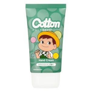 アクアシャボン×不二家 AQUA SAVON×FUJIYA ホワイトコットンの香り ハンドクリーム 50g