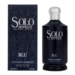 ルチアーノ ソプラーニ LUCIANO SOPRANI ソロ ブルー EDT SP 100ml 【香...