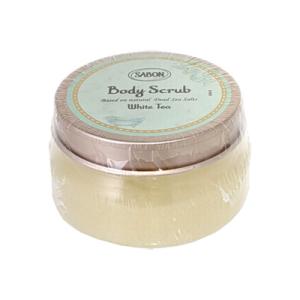 並行輸入品 サボン SABON ボディ スクラブ ホワイトティー 200g 【あすつく】