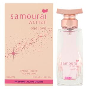 並行輸入品 サムライ SAMOURAI サムライウーマン ワンラブ B級品 アウトレット EDT SP 40ml 【訳あり香水】【あすつく】