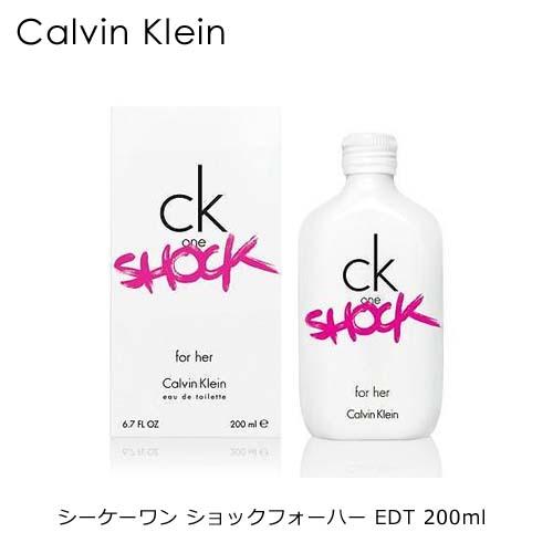 カルバンクライン Calvin Klein CK シーケーワン ショック フォーハー EDT SP ...