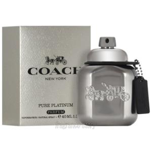 並行輸入品 コーチ COACH コーチ マン ピュア プラチナム パルファム 40ml Pfm SP fs 【香水 メンズ】【即納】