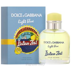 並行輸入品 ドルチェ＆ガッバーナ DOLCE &amp; GABBANA ライトブルー イタリアンゼスト プールオム 75ml EDT SP fs 【香水 メンズ】【即納】