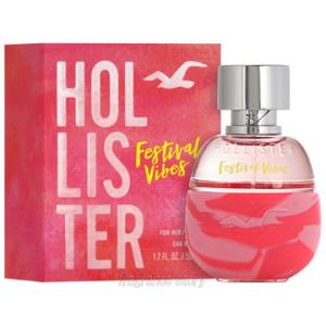 並行輸入品 ホリスター HOLLISTER フェスティバル バイブス フォーハー 50ml EDP ...