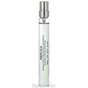 並行輸入品 メゾン マルジェラ Maison Margiela レプリカ ウェン ザ レイン ストップス 10ml EDT ミニ香水 ミニチュア 〔訳あり 外箱なし〕fs 【即納】