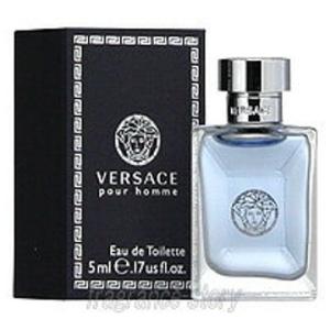 並行輸入品 ヴェルサーチ VERSACE ヴェルサーチ プールオム 5ml EDT ミニ香水 ミニチ...