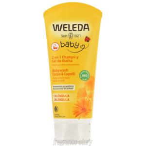 並行輸入品 ヴェレダ WELEDA カレンドラ ベビーウォッシュ＆シャンプー 200ml cs 【即...