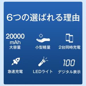 MOTTARI モバイルバッテリー 20000...の詳細画像2