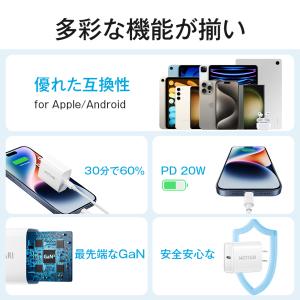 「20W GaN急速充電セット」iphone ...の詳細画像5