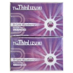 ２個　Ｔｈｅ　Ｔｈｉｒｄ　ＩＺＵＭＩ　誘導加熱式デバイス　ＩＱＯＳイルマ対応　茶葉ステック　ニコチン０％　ステック　２０本入　ブライトブルーベリー