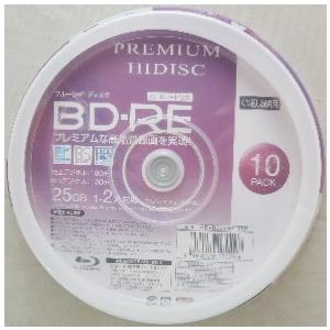 ハイディスク　ブルーレイディスク　ＨＤＶＢＥ２５ＮＰ１０ＳＰ　繰り返し録画