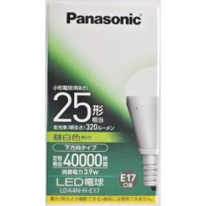 まとめ）Panasonic LED電球40W E17 昼光色 LDA4DGE17K40ESW2〔×2セット