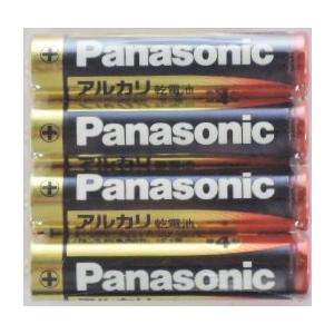 パナソニック　アルカリ乾電池　単４形４本パック