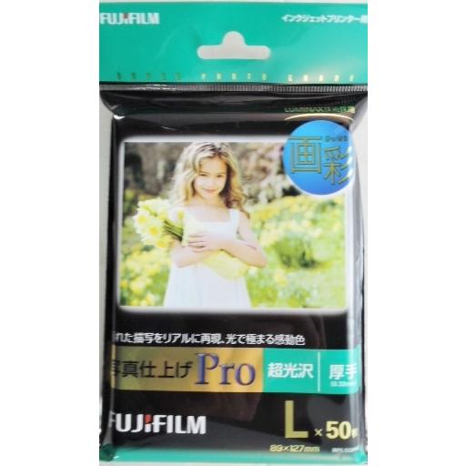 フジ　画彩　写真仕上げ　ＰＲＯ　Ｌサイズ　５０枚　ＷＰＬ５０ＰＲＯ