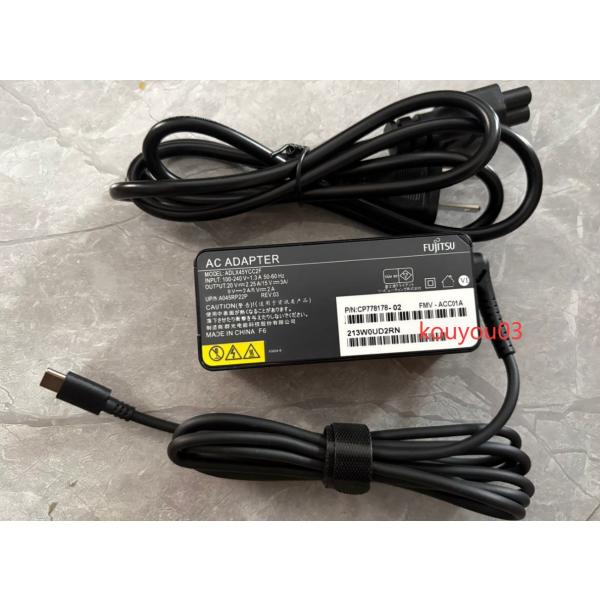 純正新品 富士通｜FUJITSU ACアダプタ 45W（Type-C接続） FMV-ACC01A A...