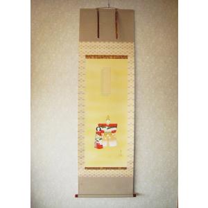 掛け軸 掛軸 お雛様 石神直堂 (真作・新品) : 掛け軸の専門店 香遊