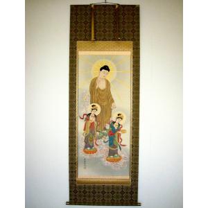 美品 掛け軸 胎蔵界曼荼羅 年中掛け Amazon.co.jp: 胎蔵界曼荼羅図 江戸時代 肉筆 掛け軸 : ホーム