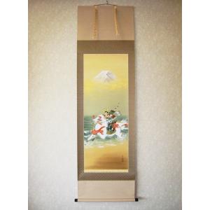 掛け軸 掛軸 武者(黒馬) 森 雪堂 (真作・新品) : 掛け軸の専門店 香遊