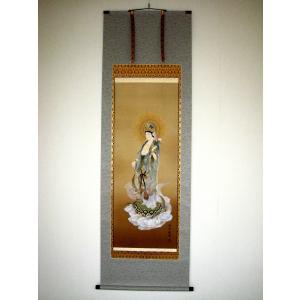 掛け軸 掛軸 岩上観音 川島玉峰 (真作・新品) : 掛け軸の専門店 香遊