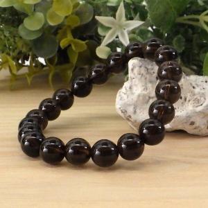開運 スモーキークォーツ ブレスレット 煙水晶 パワーストーン 天然石
