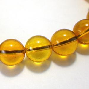 琥珀 アンバー パワーストーン 天然石 風水 ...の詳細画像3