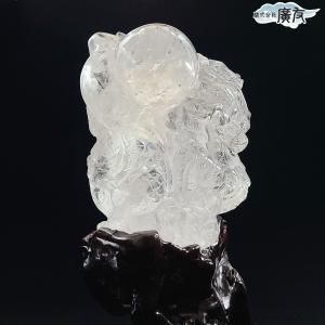 龍の置物 龍 水晶 5本爪 辰 竜 置物 龍彫...の詳細画像5