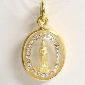 タイ直輸入 プラクルアン 日曜日 仏様 ペンダントヘッド(小