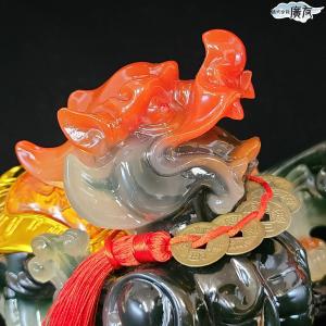 ヒキュウ 貔貅 ひきゅう 風水 置物 宝くじ ...の詳細画像1