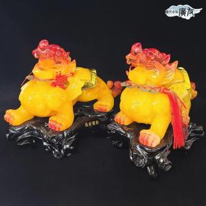 ヒキュウ 貔貅 ひきゅう 風水 置物 宝くじ ...の詳細画像4